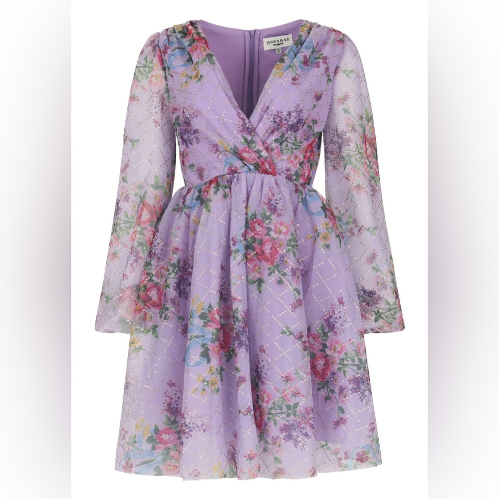 New Jessakae Gretel Dress Purple